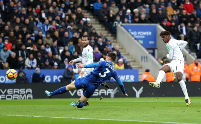 Wilfried Zaha goal