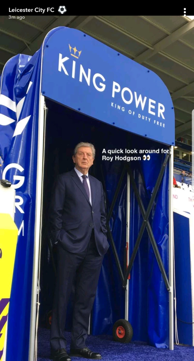 Crystal Palace manager Roy Hodgson