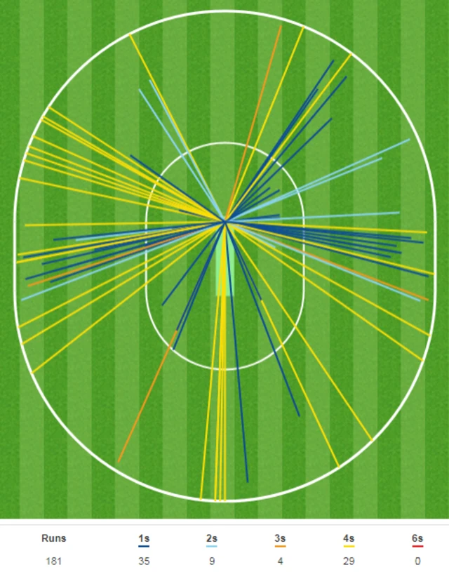 Mitchell Marsh wagon wheel