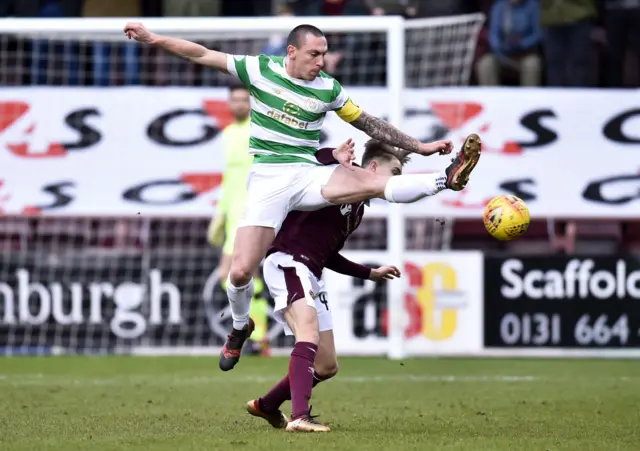 Celtic captain Scott Brown