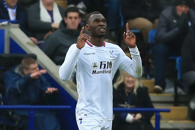 Crystal Palace striker Christian Benteke