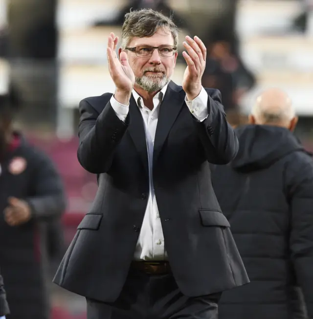 Hearts manager Craig Levein