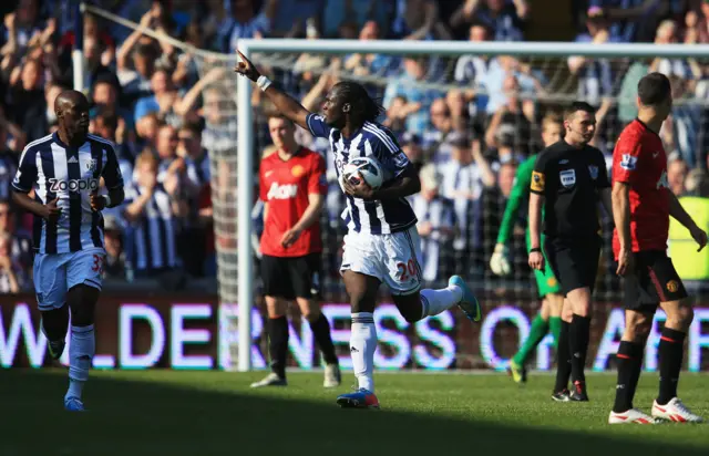 Romelu Lukaku at West Brom in 2013