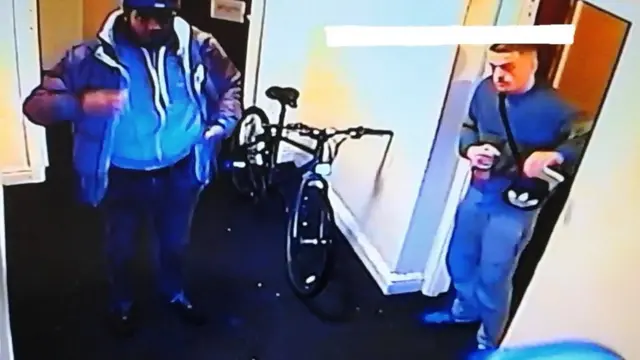 Another CCTV image of the men