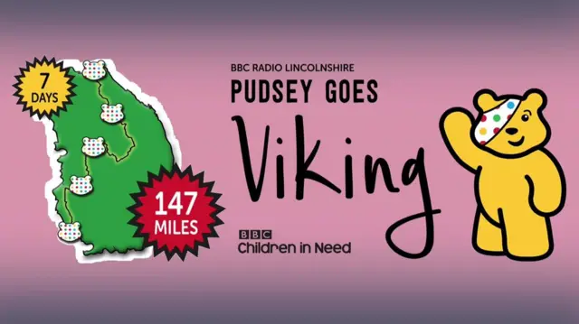 Pudsey goes Viking