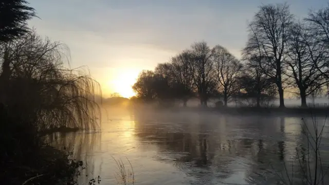 Sunrise in Hereford