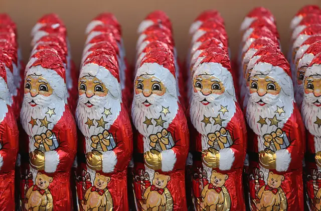 Chocolate Santa