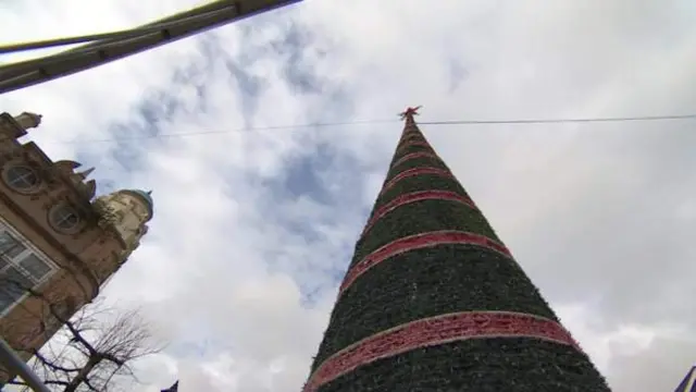 Camborne Christmas tree