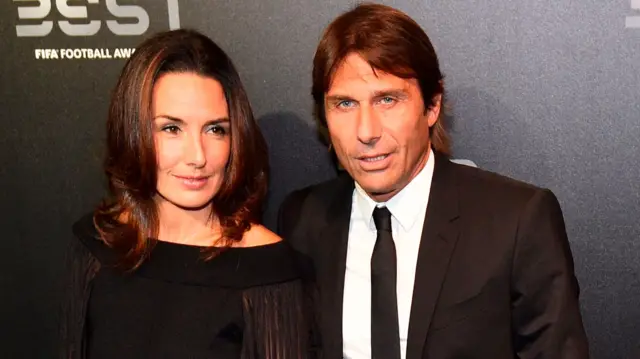 Elisabetta and Antonio Conte