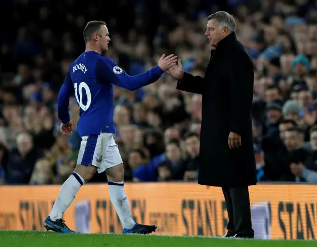 Wayne Rooney and Sam Allardyce