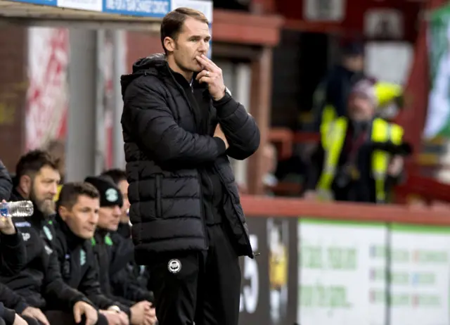 Partick Thistle manager Alan Archibald