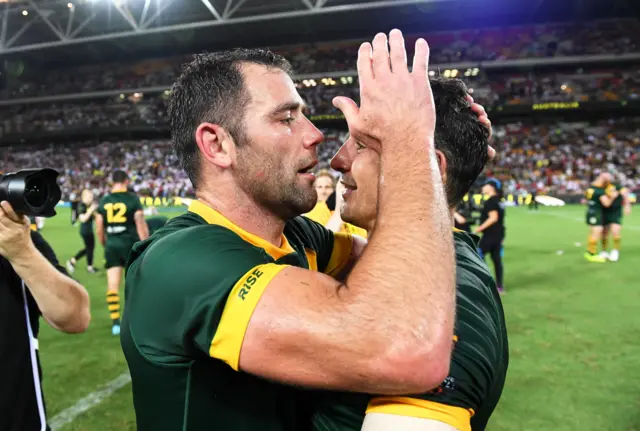 Cameron Smith and Billy Slater