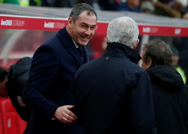 Paul Clement and Mark Hughes