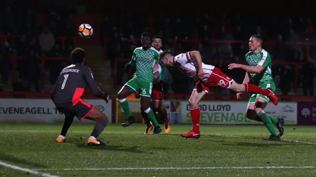 Newton scores for Stevenage