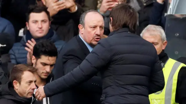 Rafael Benitez and Antonio Conte