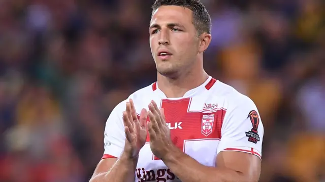 England's Sam Burgess