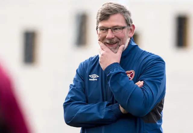 Hearts manager Craig Levein