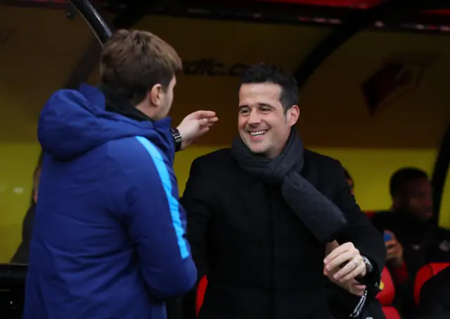 Marco Silva and Mauricio Pochettino