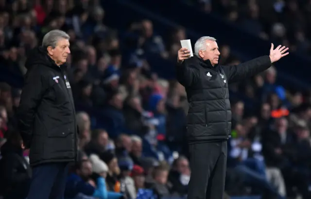 Roy Hodgson and Alan Pardew