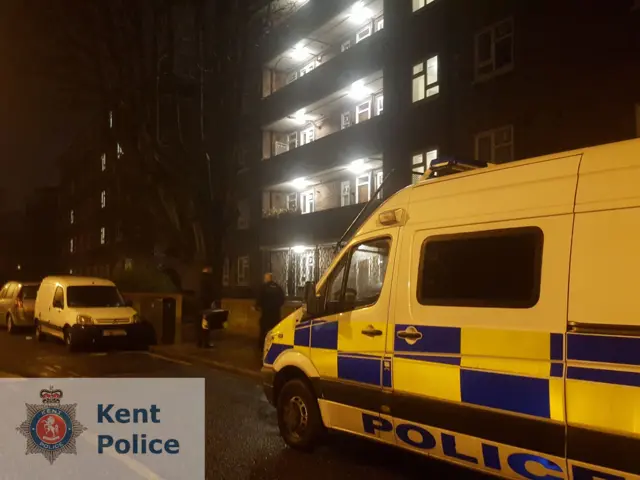 Police raid properties in Kent and London