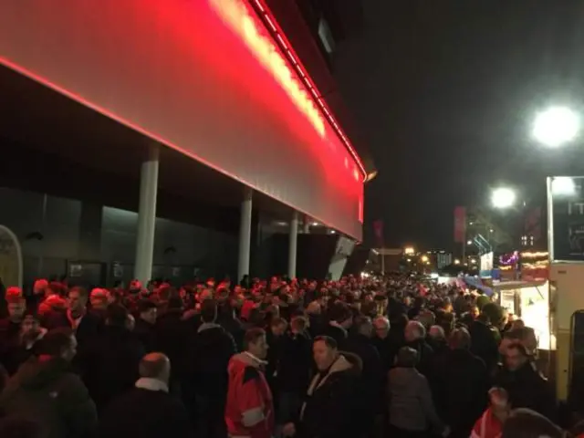 Fans at Ashton Gate