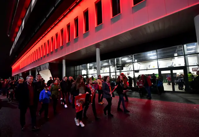 Fans at Ashton Gate