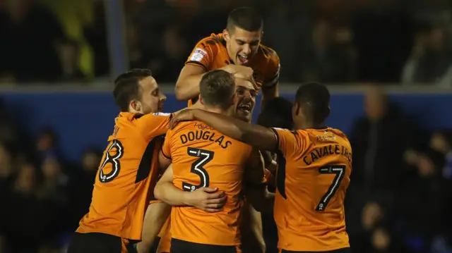 Wolves celebration