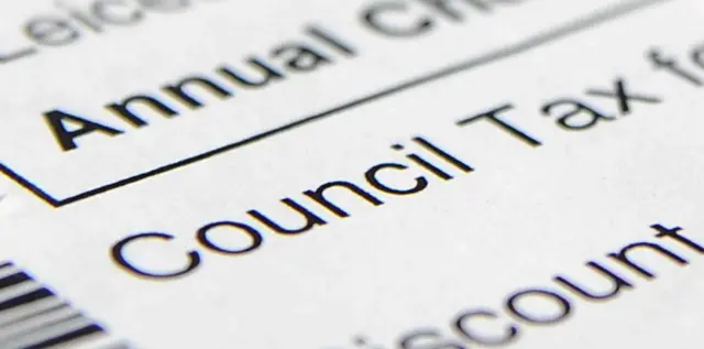 Council tax form