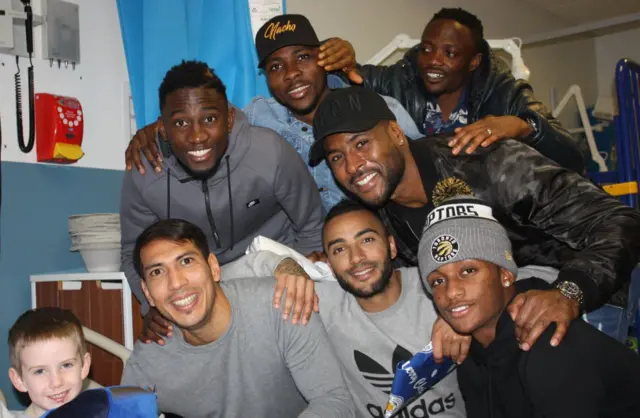 Players with the patients