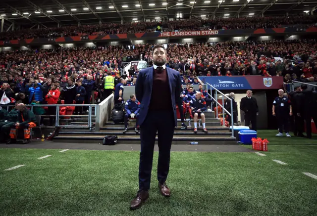 Lee Johnson at Ashton Gate