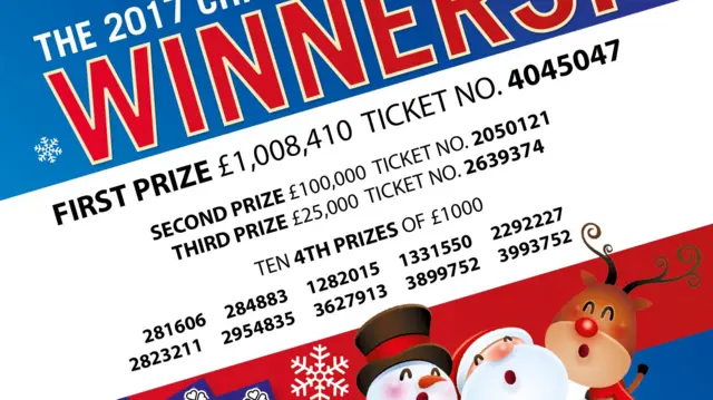 Lottery numbers
