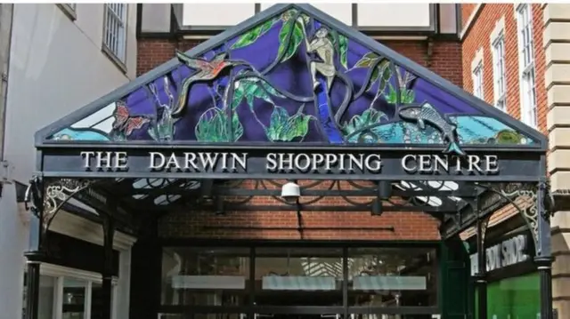 Darwin Shopping Centre entrance