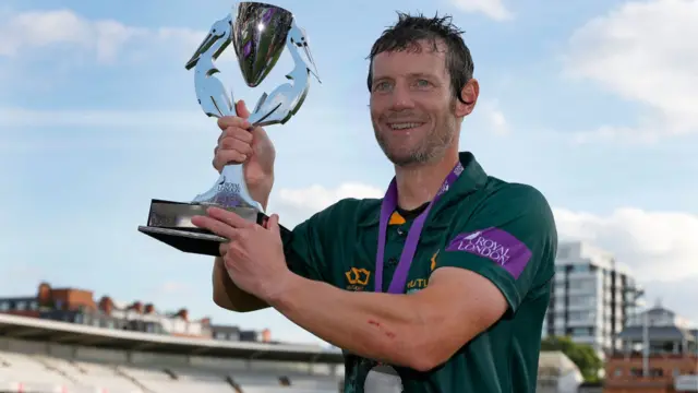 Chris Read holds the One-Day Cup