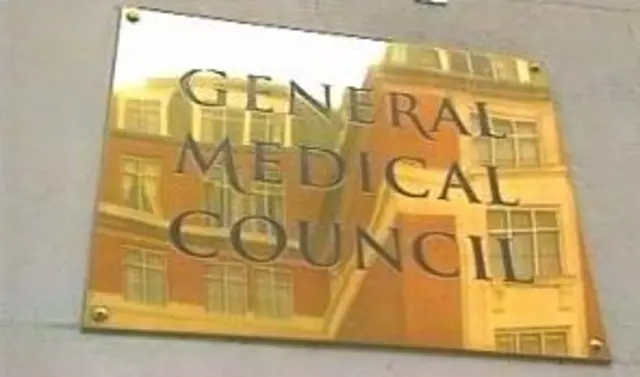 General Medical Council sign