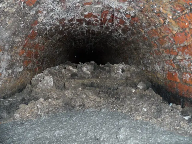 CCTV image of fatberg