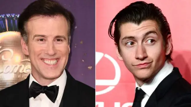 Anton Du Beke and Alex Turner