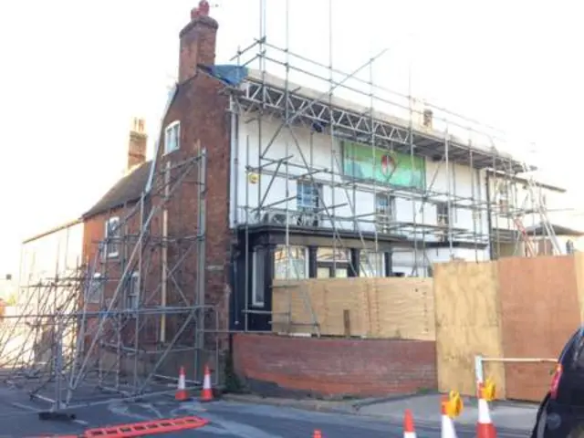 The building at the junction of Bramford Road and Norwich Road