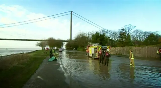 Flooding in Hessle