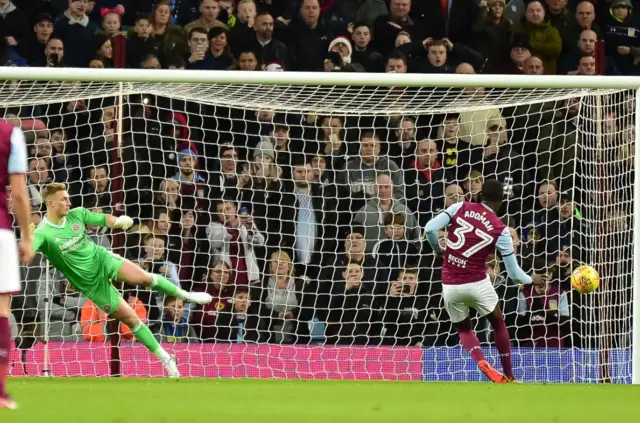 Albert Adomah penalty