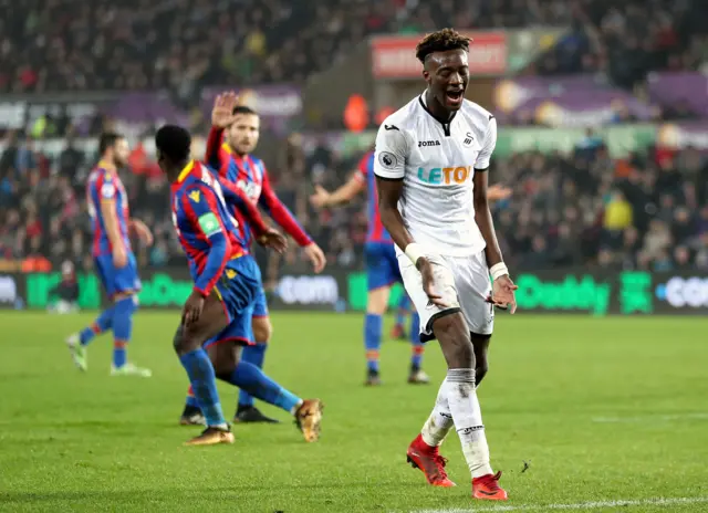 Tammy Abraham of Swansea