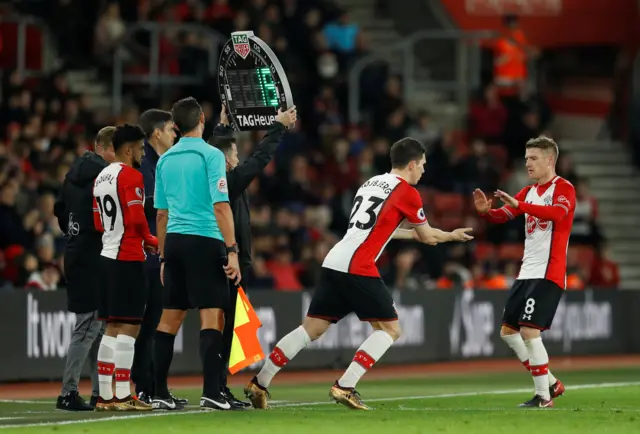 Pierre-Emile Hojbjerg and Steven Davis