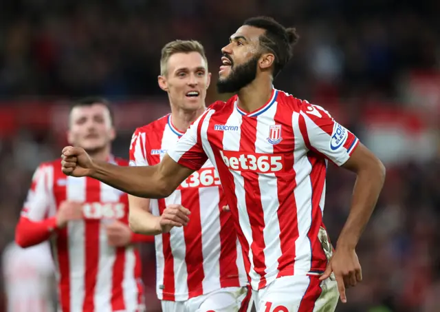 Eric Maxim Choupo-Moting celebrate