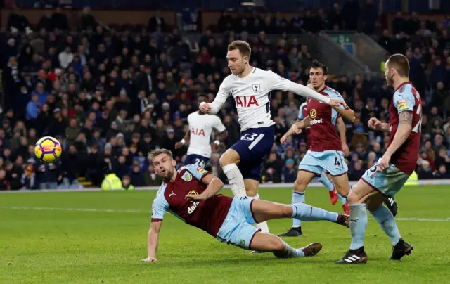 Tottenham's Christian Eriksen