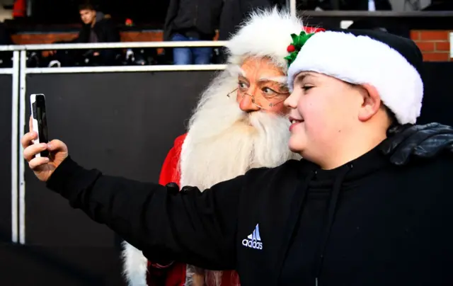 Santa selfie