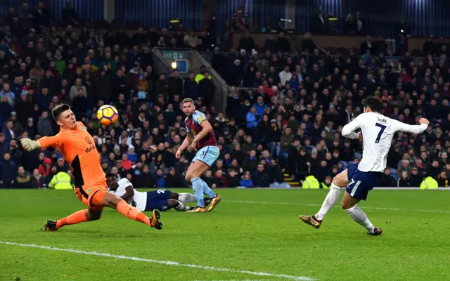 Son misses a great chance for Tottenham