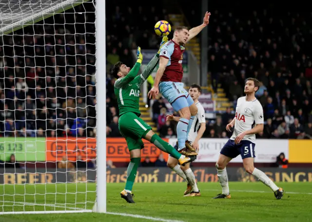 Sam Vokes of Burnley