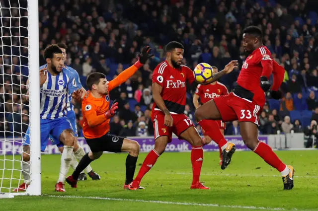 Watford's Stefano Okaka