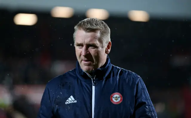 Brentford boss Dean Smith