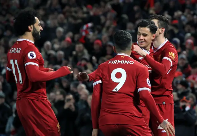 Liverpool celebrate