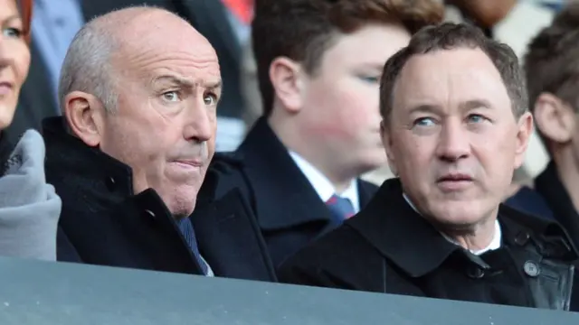 Tony Pulis and Steve Gibson